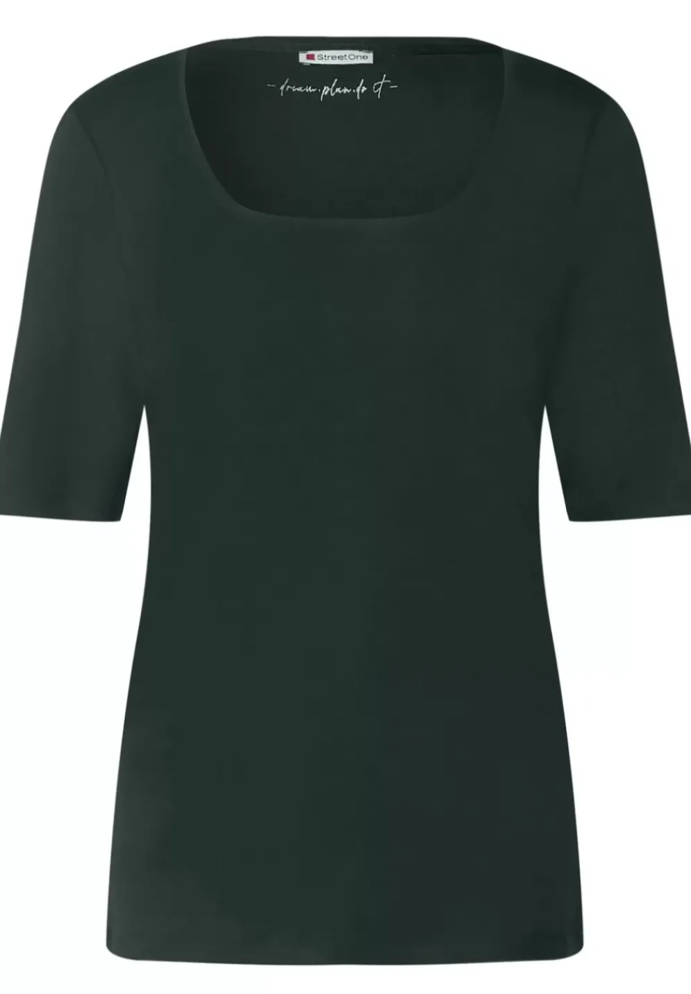 Shirt Mit Karree Ausschnitt