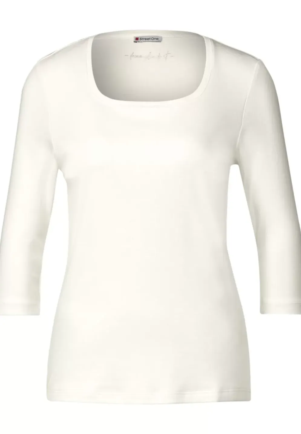 Shirt Mit Karree Ausschnitt