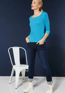 Shirt Mit Karree Ausschnitt