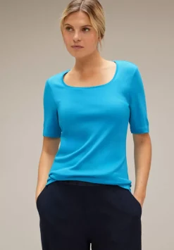Shirt Mit Karree Ausschnitt