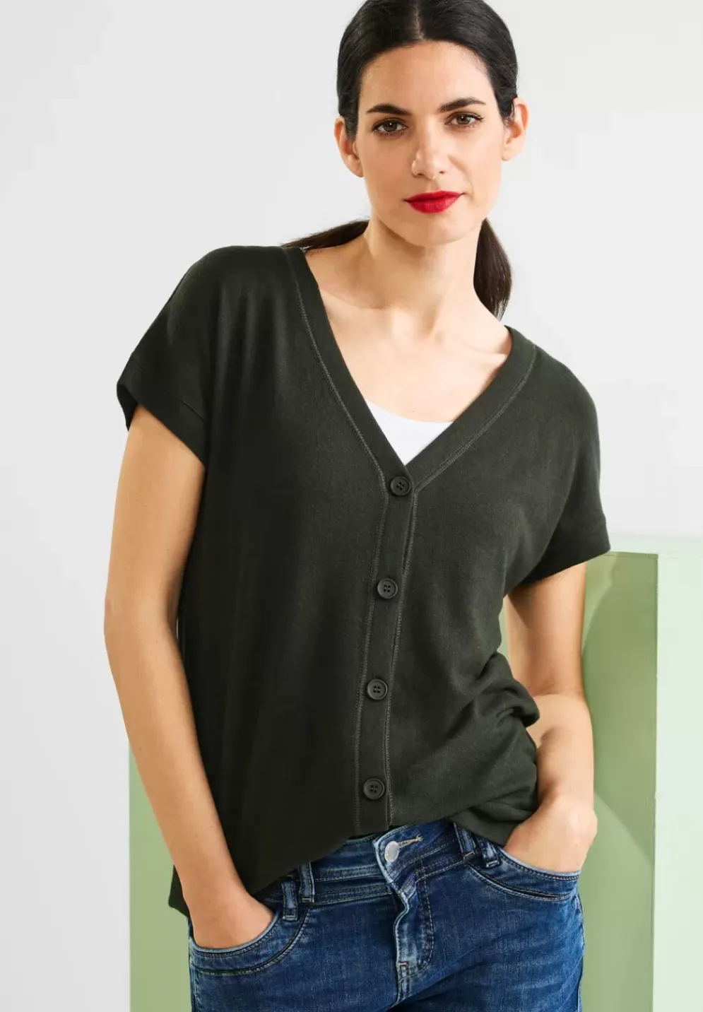 Shirt Mit Knopfleiste