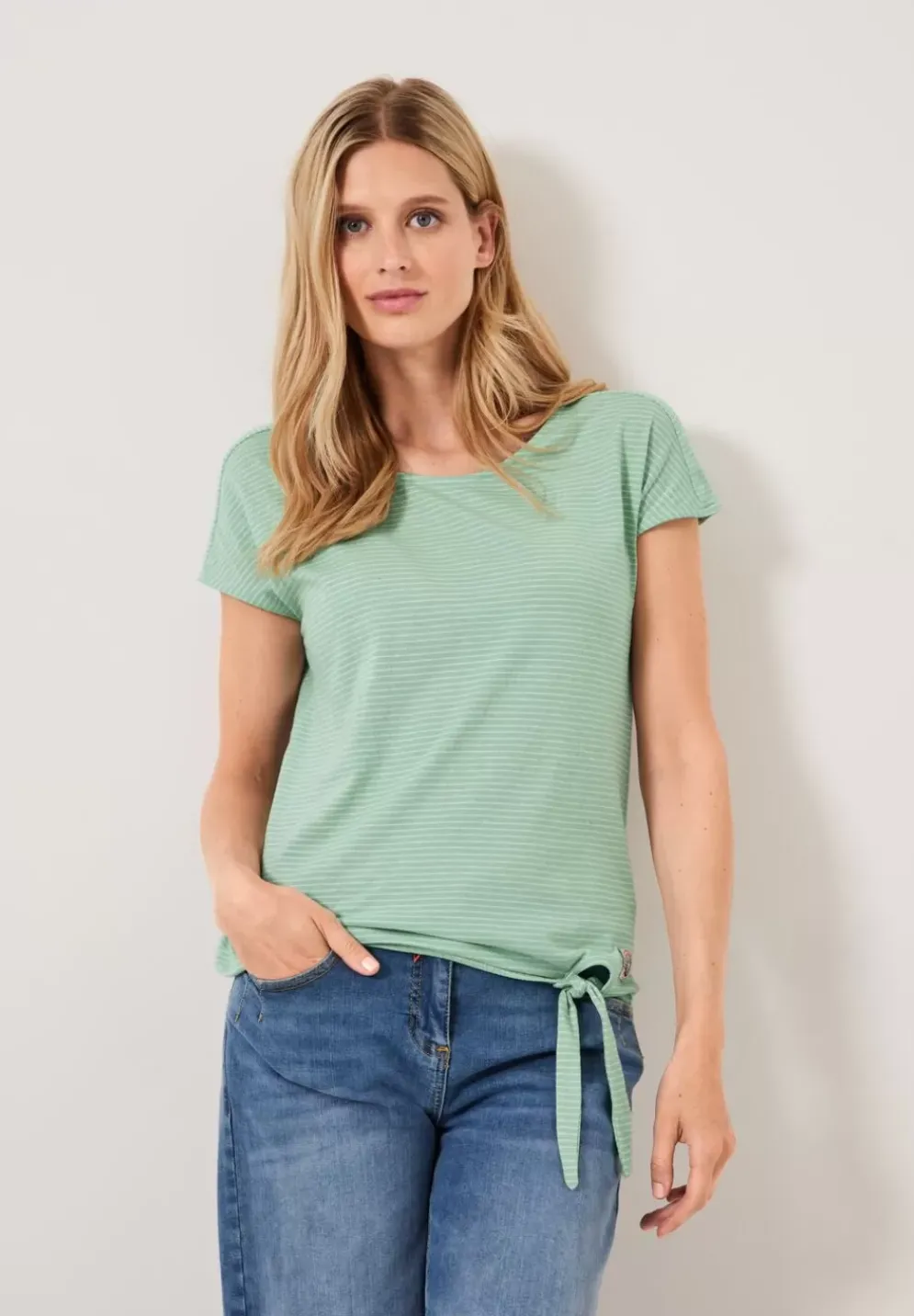 Shirt Mit Knotendetail