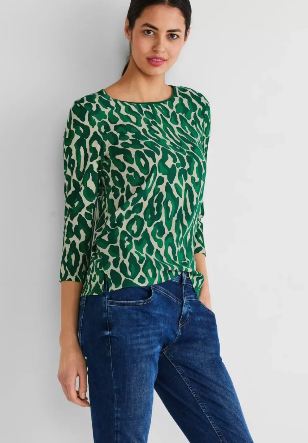 Shirt Mit Leo Print