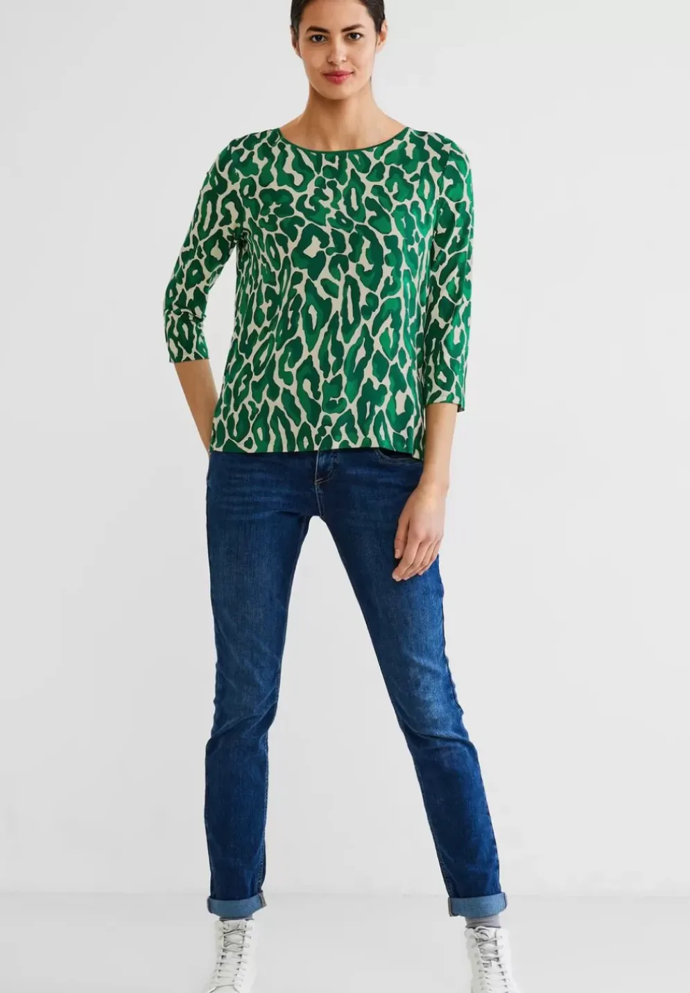 Shirt Mit Leo Print