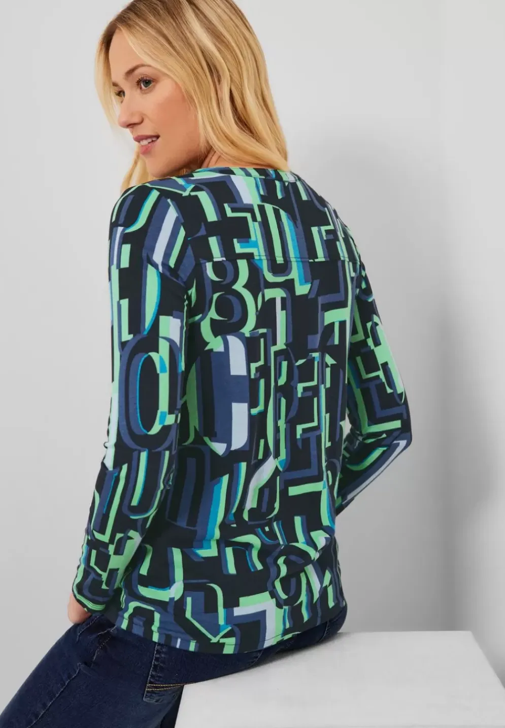 Shirt Mit Letter Print