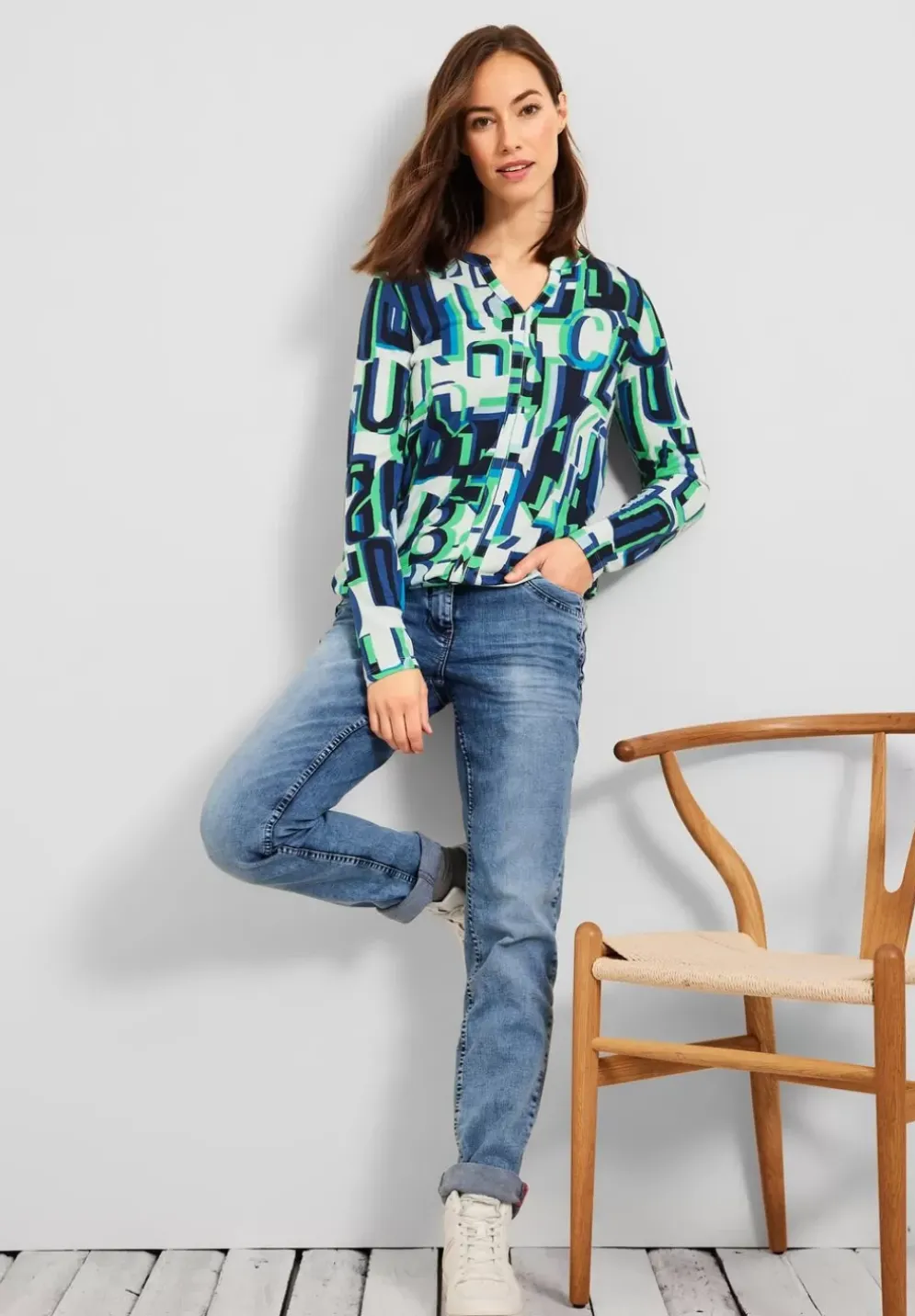 Shirt Mit Letter Print