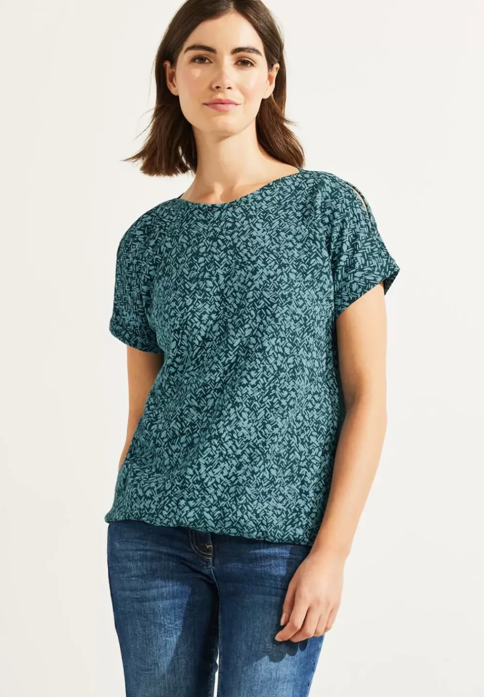 Shirt Mit Minimalmuster