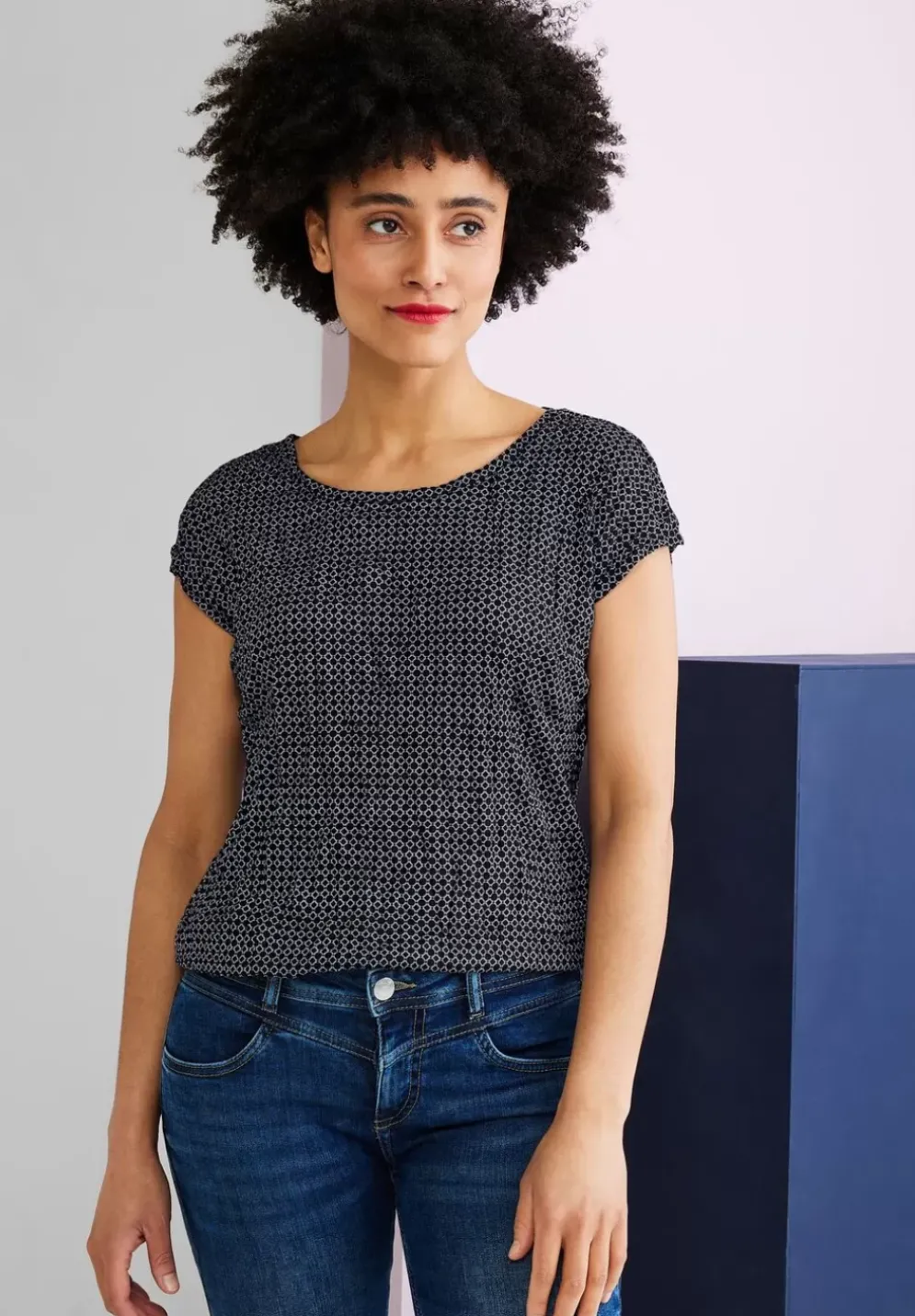 Shirt Mit Minimalprint