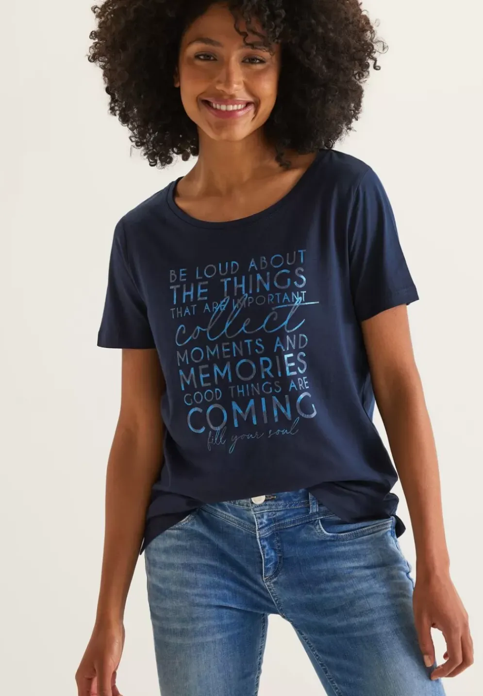 Shirt Mit Multicolor Wording