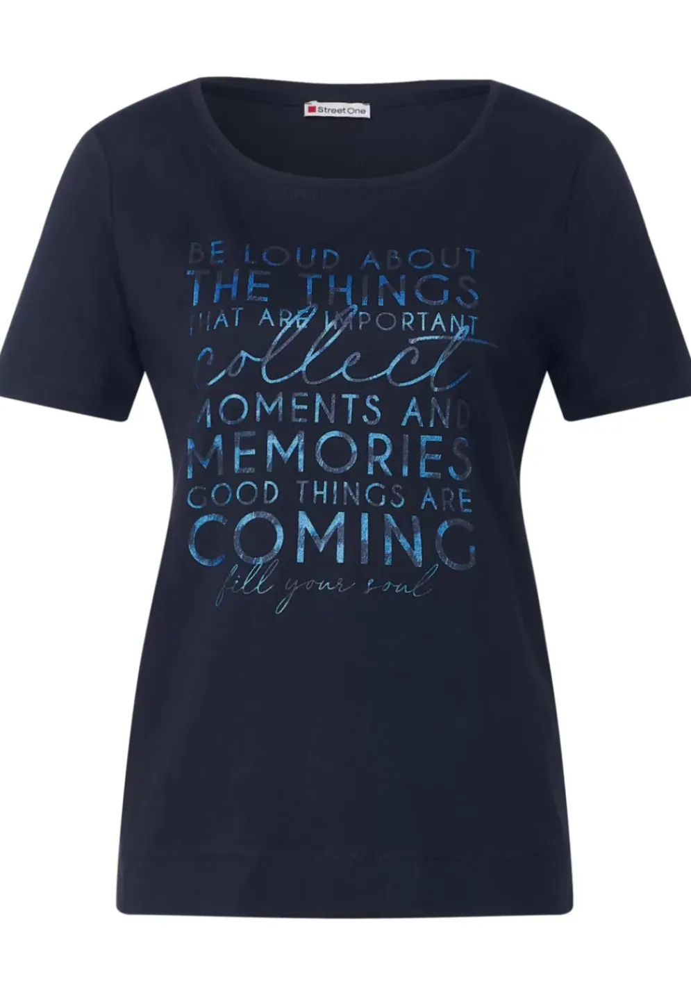 Shirt Mit Multicolor Wording