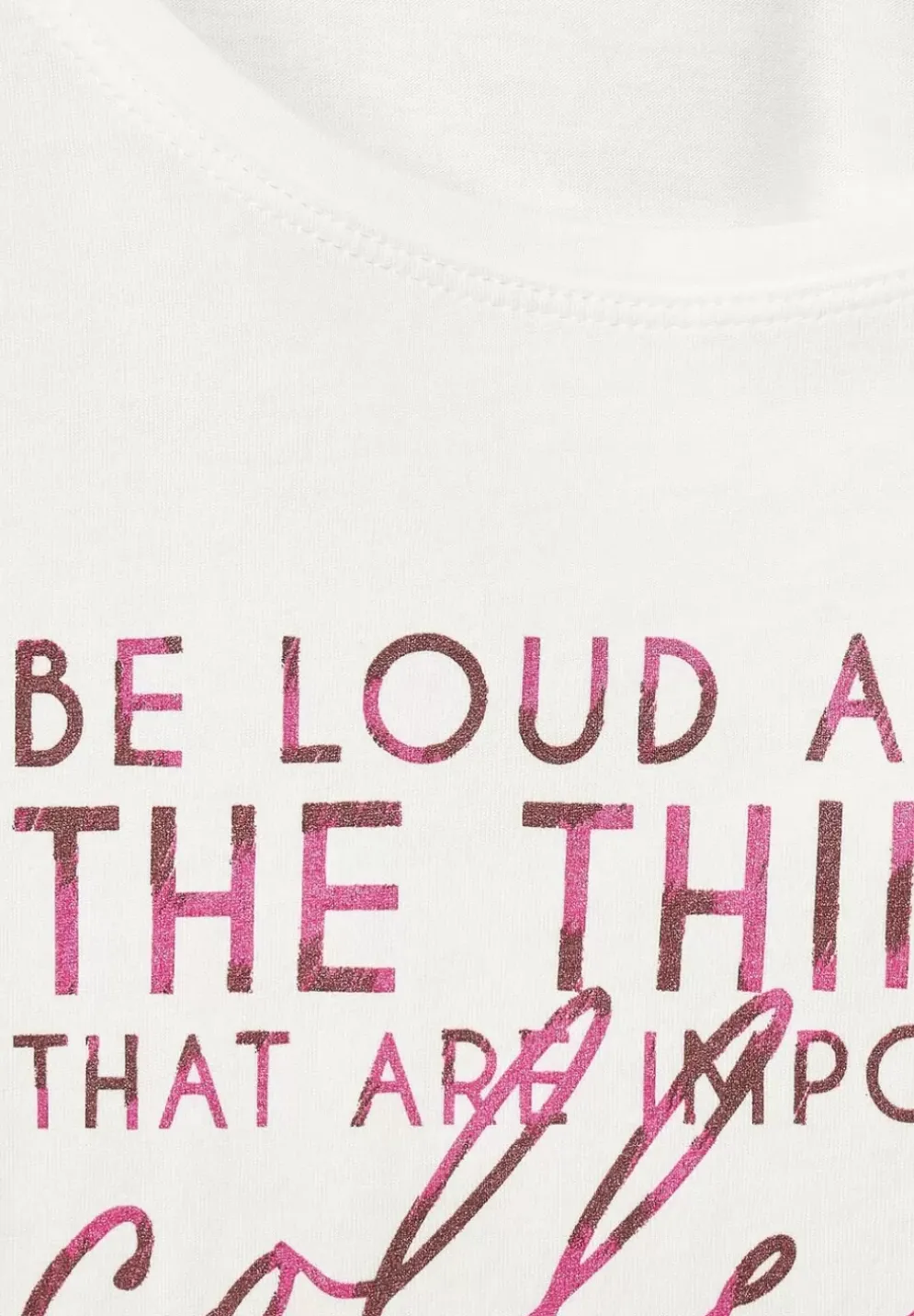 Shirt Mit Multicolor Wording