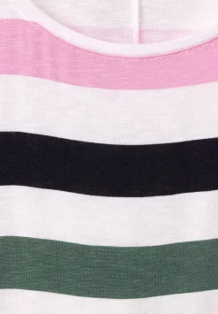 Shirt Mit Multicolorstreifen