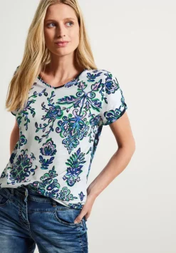 Shirt Mit Ornament Print