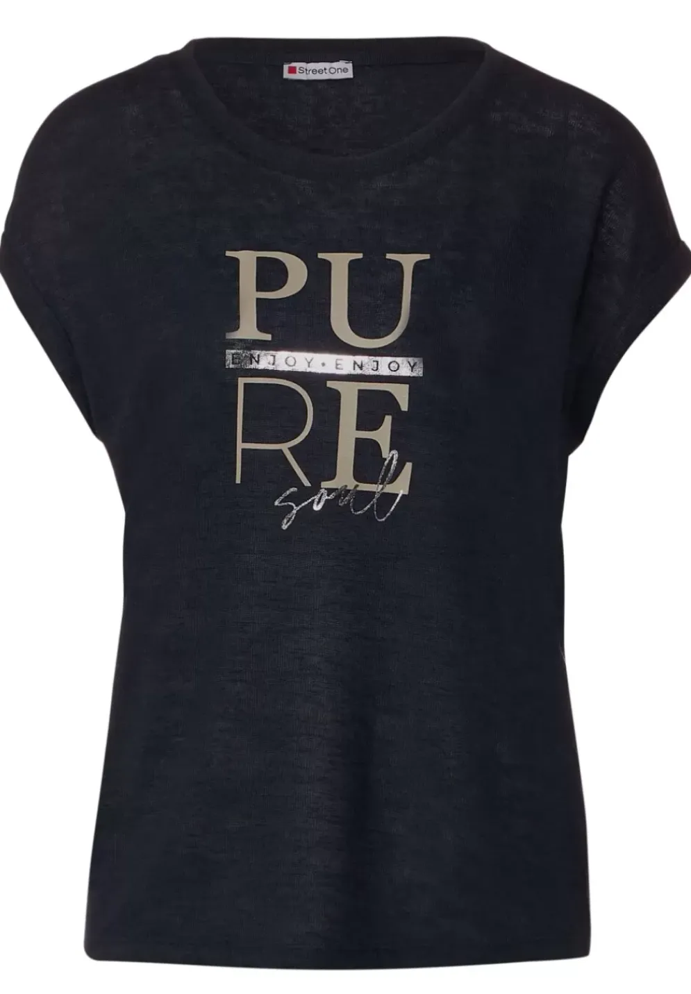 Shirt Mit Partprint