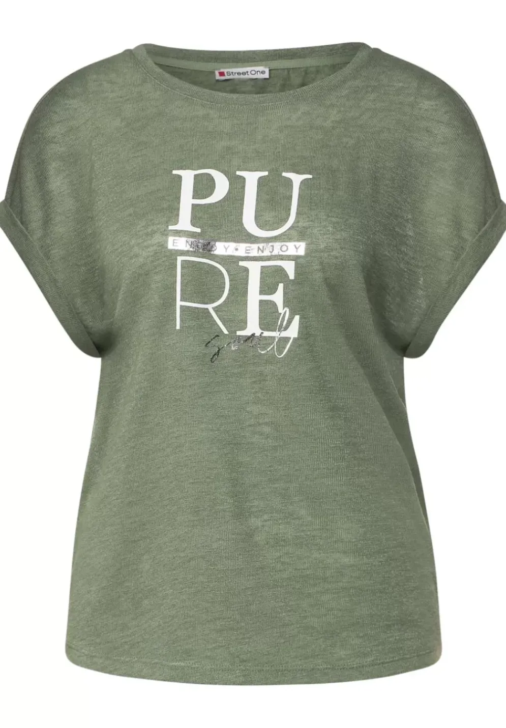 Shirt Mit Partprint