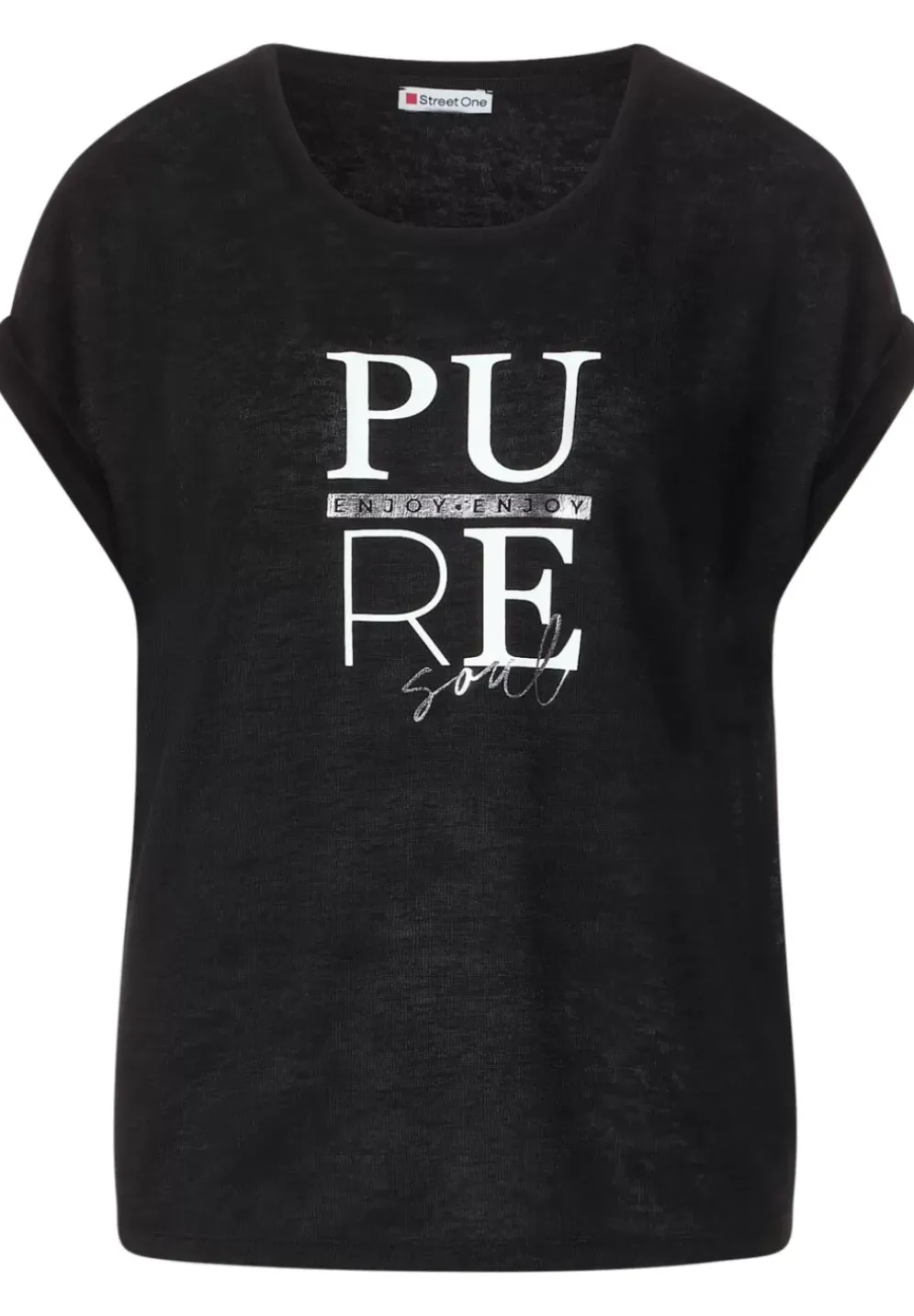 Shirt Mit Partprint