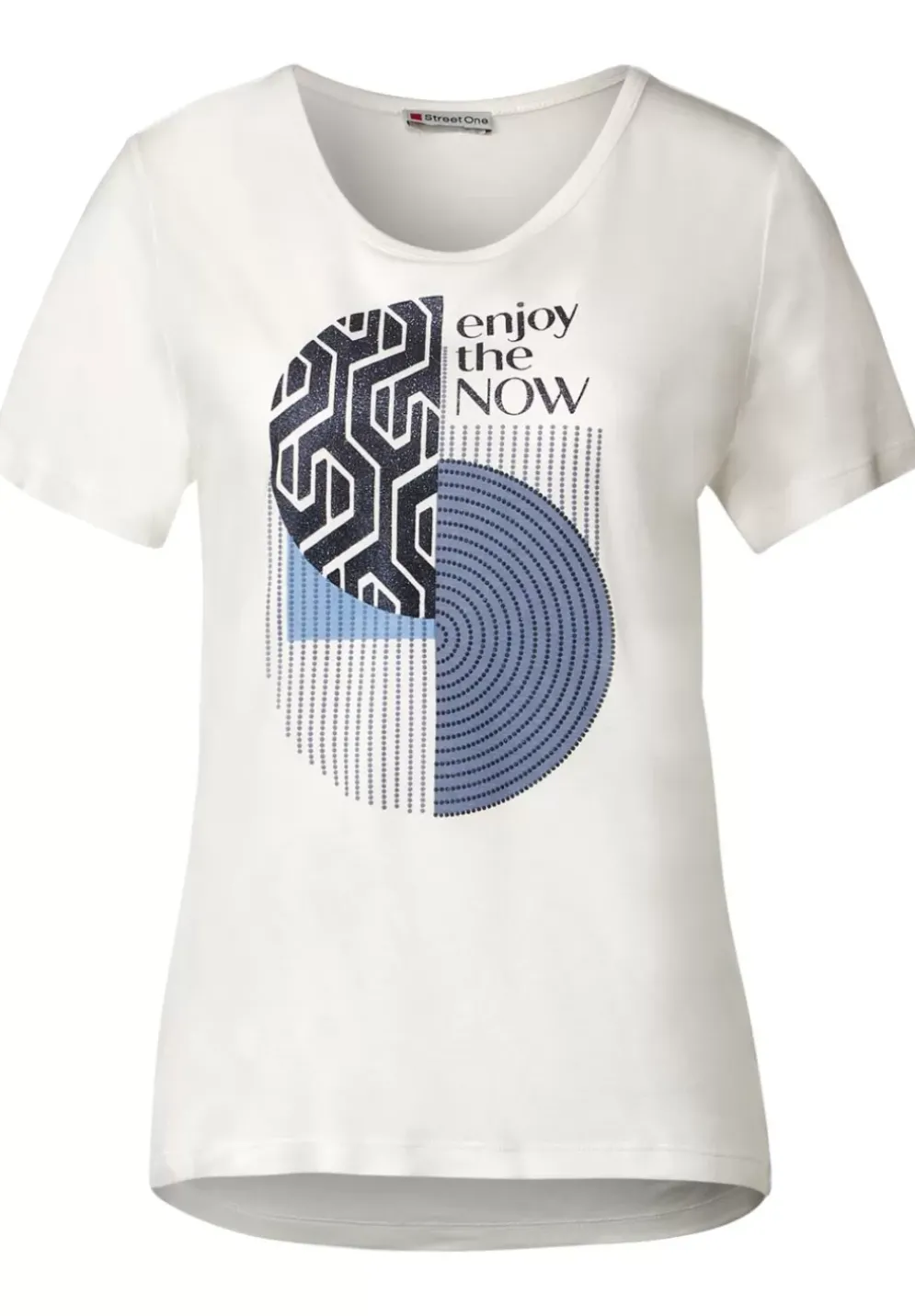 Shirt Mit Partprint