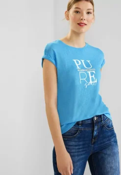Shirt Mit Partprint