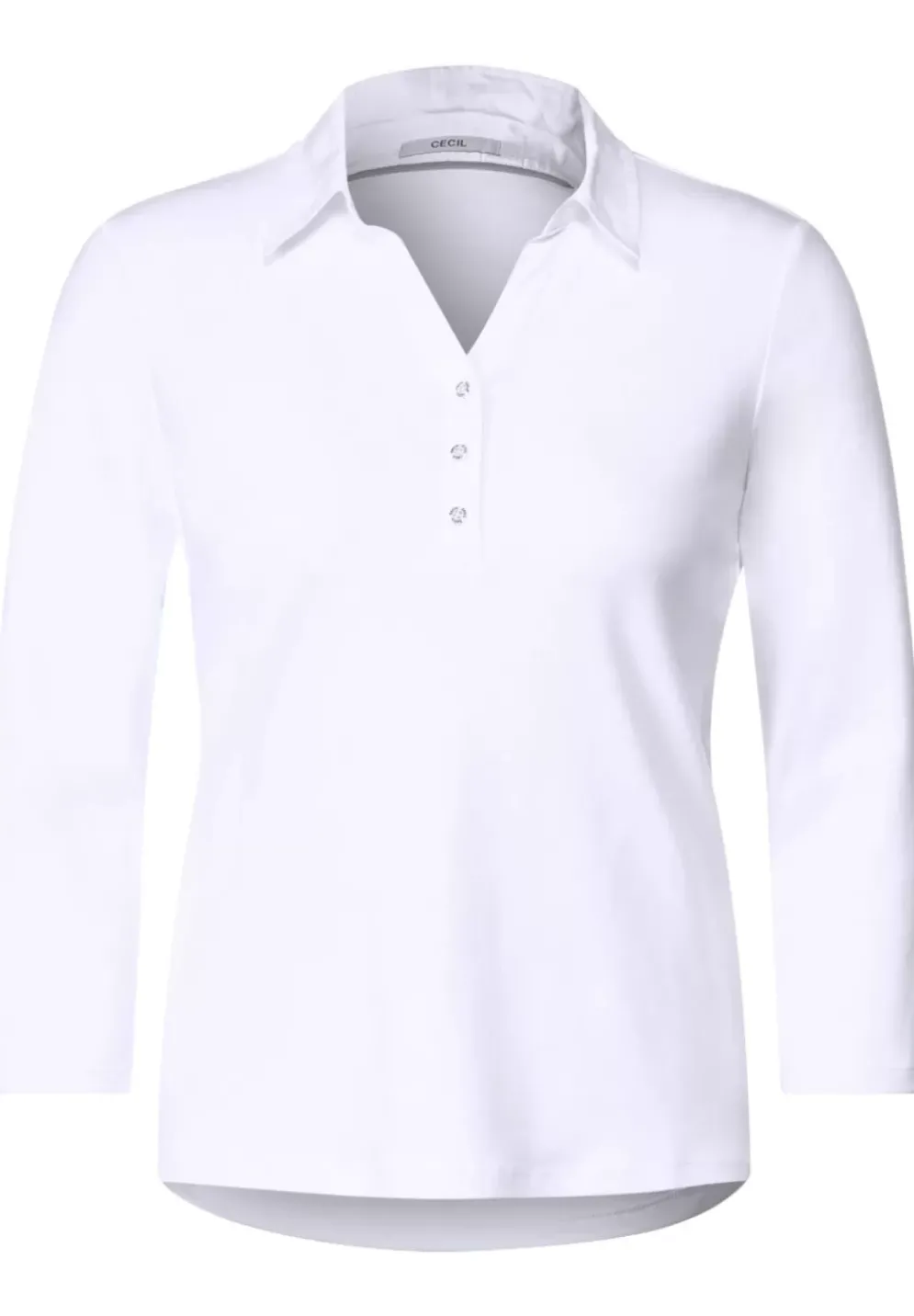 Shirt Mit Polokragen