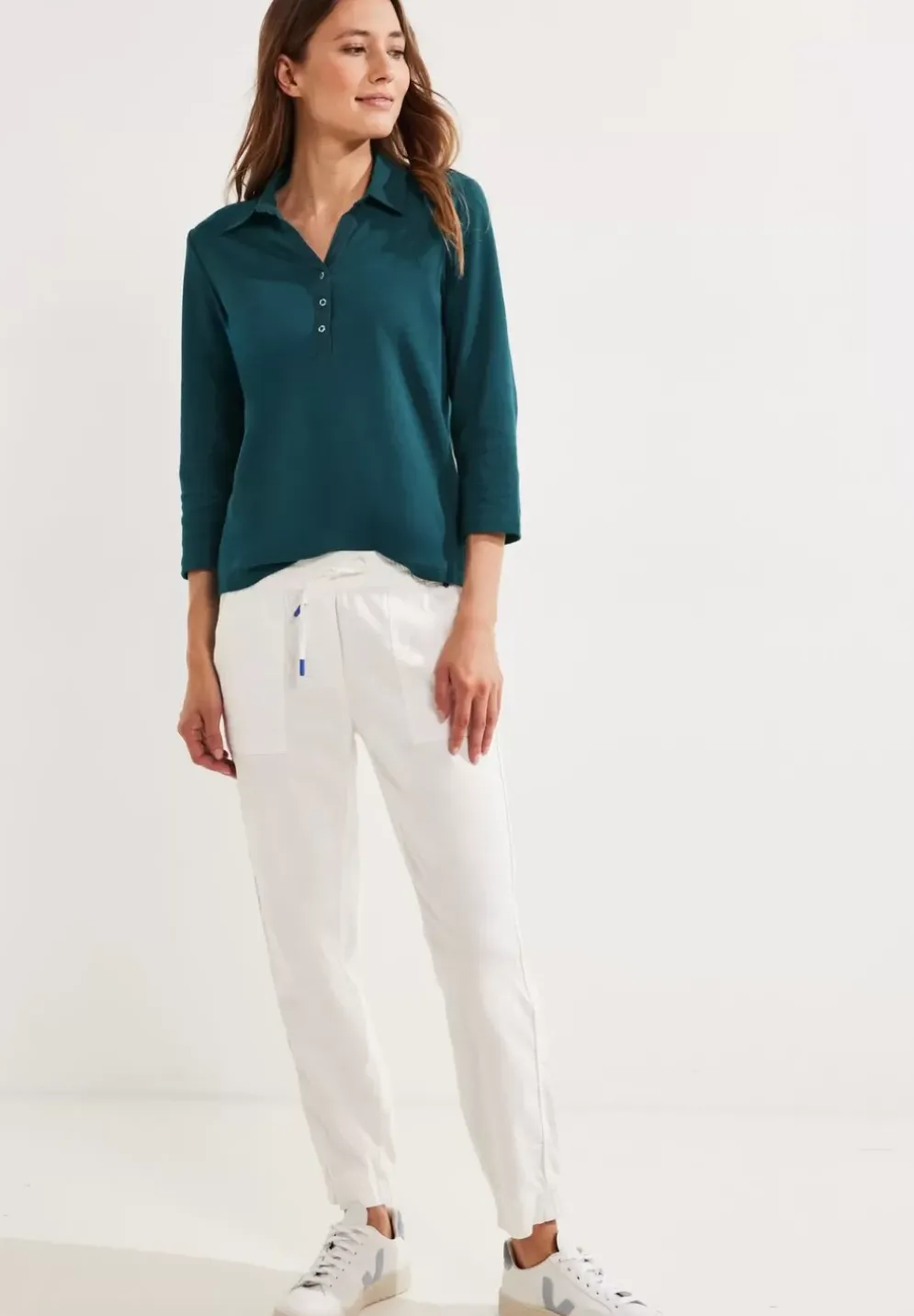 Shirt Mit Polokragen