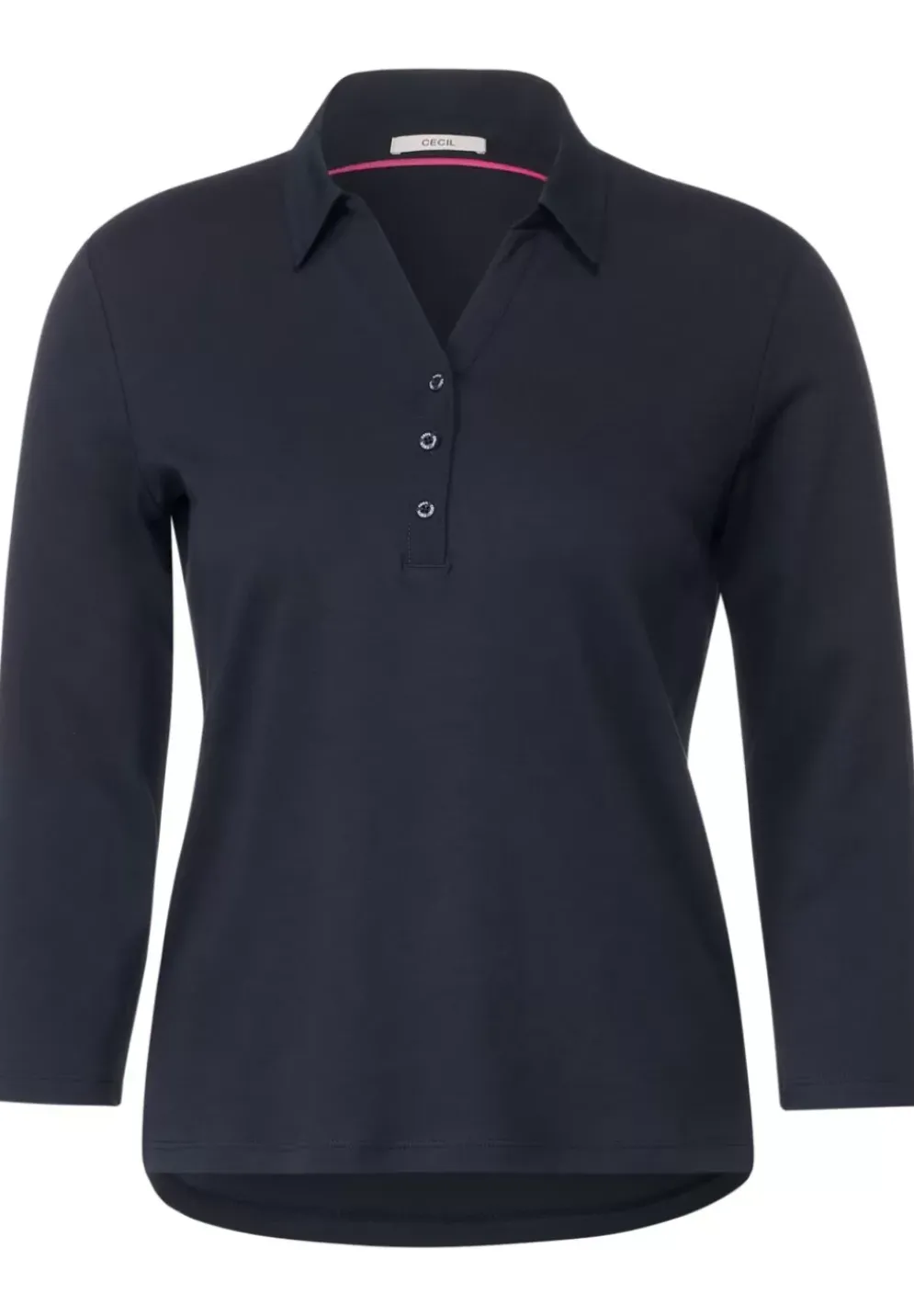 Shirt Mit Polokragen