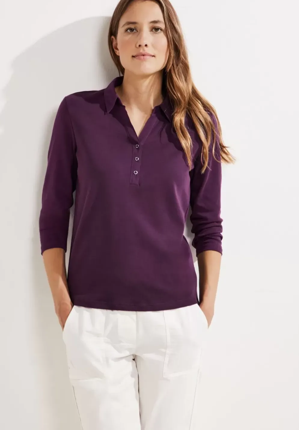 Shirt Mit Polokragen