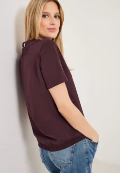 Shirt Mit Print Tunnelzgband