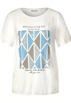 Shirt Mit Rhombus Partprint