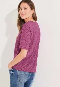 Shirt Mit Rhombus Print