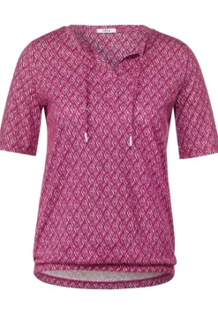 Shirt Mit Rhombus Print