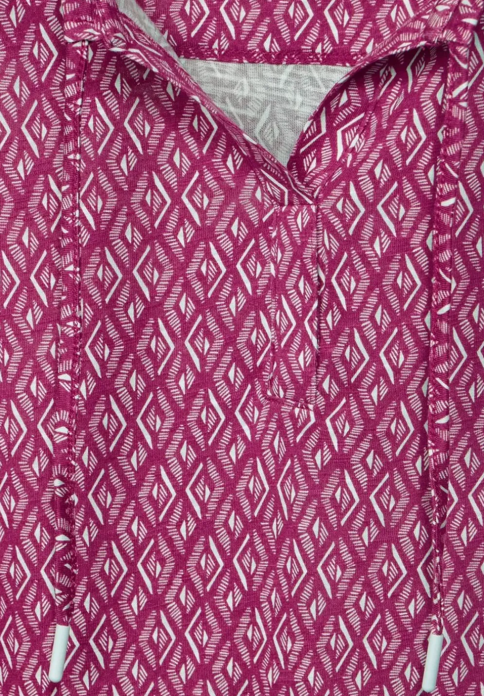 Shirt Mit Rhombus Print