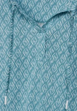 Shirt Mit Rhombus Print