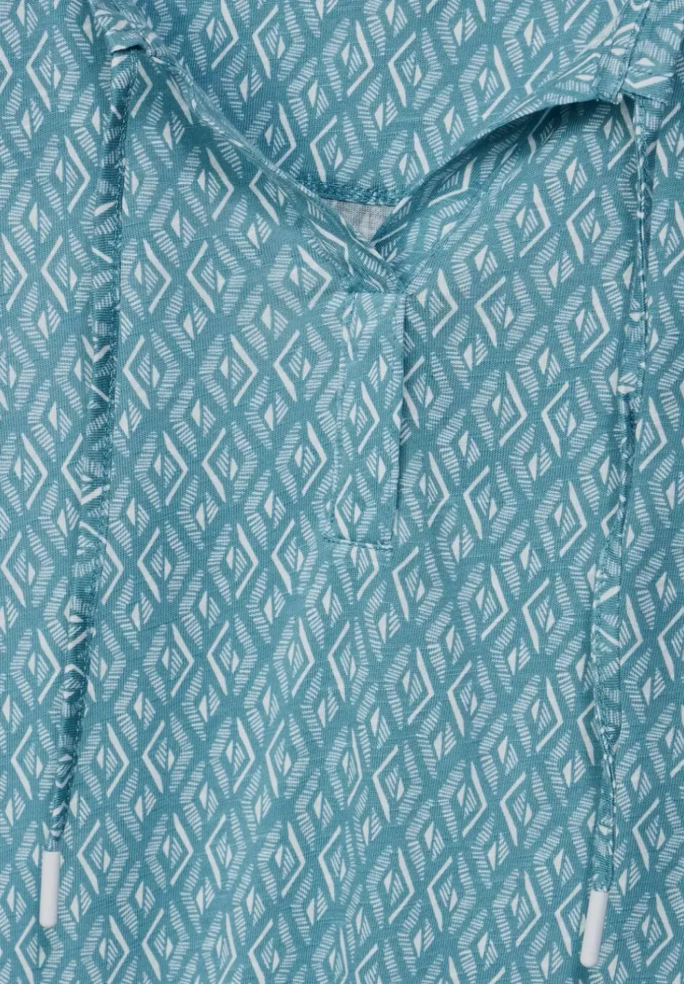 Shirt Mit Rhombus Print