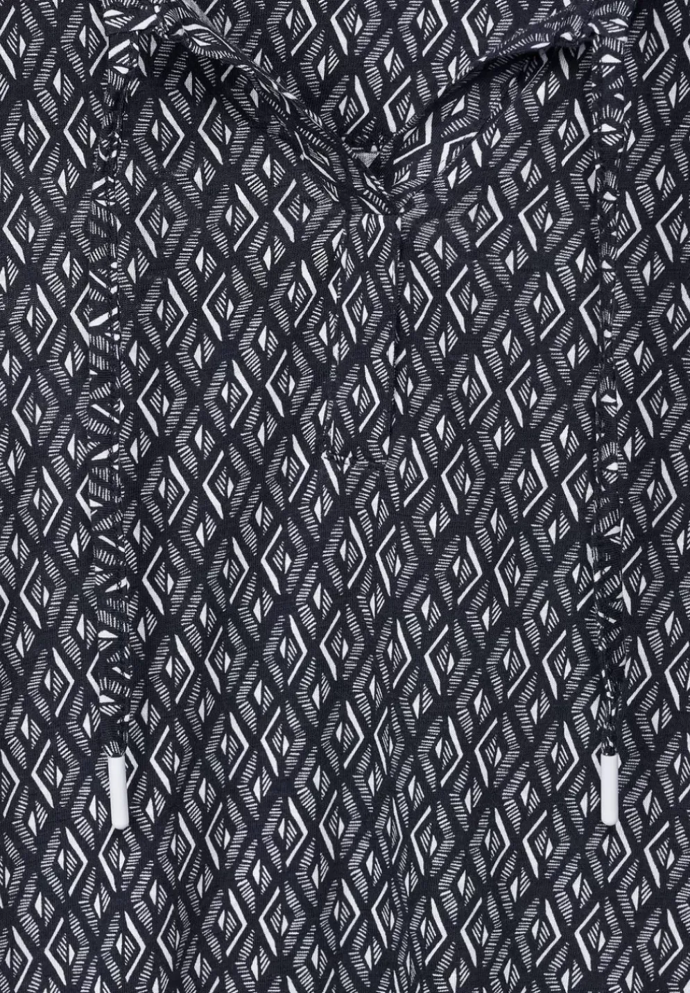 Shirt Mit Rhombus Print