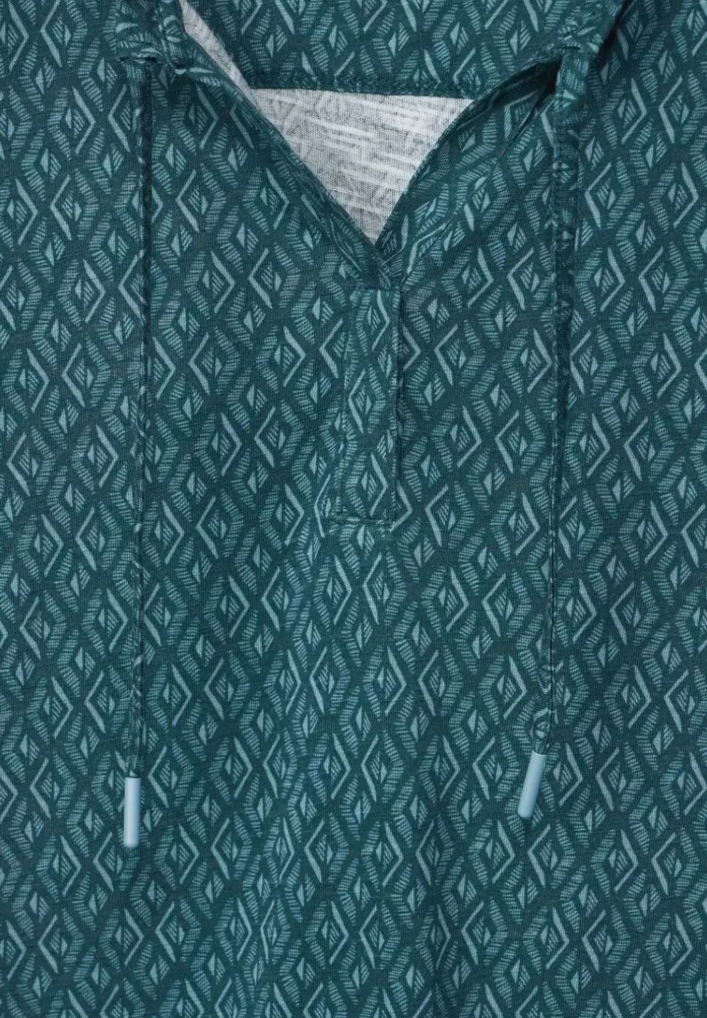 Shirt Mit Rhombus Print
