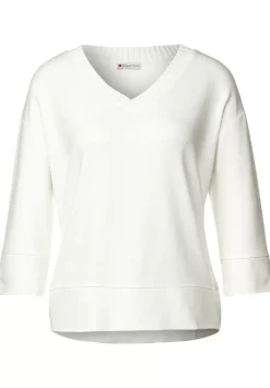 Shirt Mit Rippausschnitt