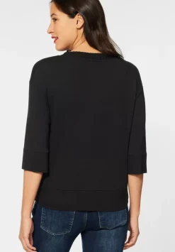 Shirt Mit Rippausschnitt