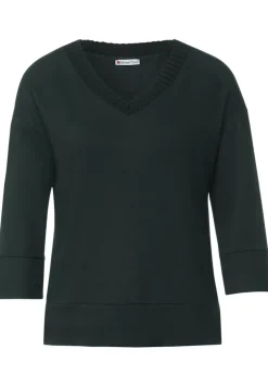 Shirt Mit Rippausschnitt