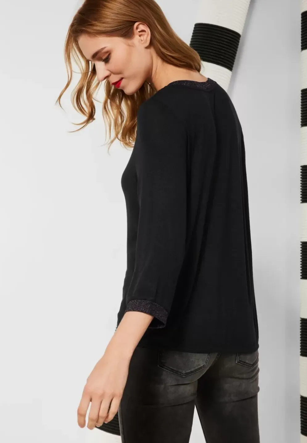 Shirt Mit Schimmerdetails
