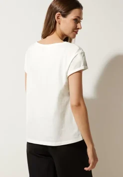 Shirt Mit Schimmerprint