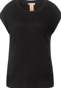 Shirt Mit Schimmer-Streifen