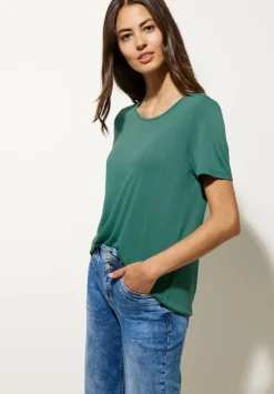 Shirt Mit Schlitz Im Nacken