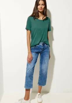Shirt Mit Schlitz Im Nacken