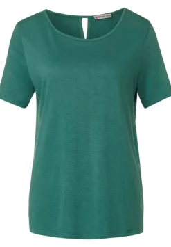 Shirt Mit Schlitz Im Nacken
