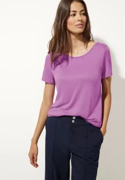 Shirt Mit Schlitz Im Nacken