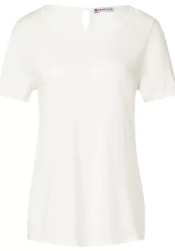 Shirt Mit Schlitz Im Nacken