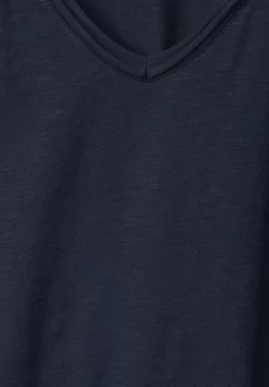 Shirt Mit Schulter Stickerei