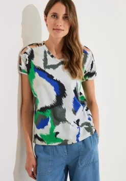 Shirt Mit Schulterdetail