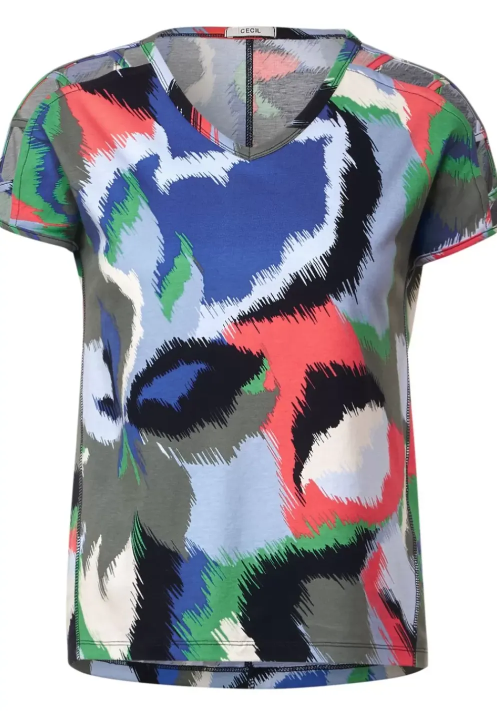Shirt Mit Schulterdetail