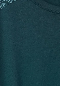 Shirt Mit Schulterprint